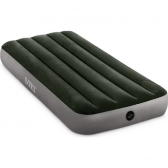 Надувной матрас INTEX DOWNY AIRBED 64761, 99х191х25см, со встроенным ножным насосом